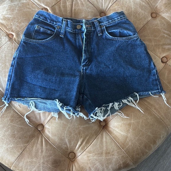 Wrangler Denim Blue Women's Shorts - Picture 1 of 9
